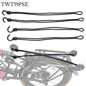 브롬톤 A C P T 라인 자전거 러기지 캐리어 타이 홀더 카고 랙 고정 벨트 핏 백 박스용 TWTOPSE 스트랩