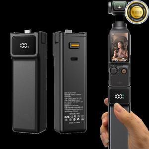 DJI 오즈모 포켓3 카메라 충전기 배터리 5000mAh 확장용 휴대용 핸들 핸드헬드