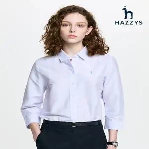 [롯데백화점]헤지스레이디스 [26SS]코튼린넨 7부 셔츠 HSSH6BC38