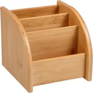 Mobestech 원목 데스크 오거나이저 연필꽂이 다기능 펜 수납함 사무실 책상 학교 작업 공간용