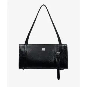 매장정품 BLACK PURPLE 엑시스 벨트 백_블랙 Axis Belt Bag_Black