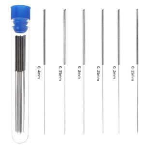 3D 프린터 노즐 청소 바늘 0.2mm 0.4mm0.5mm 1.0mm 스테인레스 스틸 클리너 액세서리