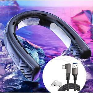 넥쿨러 냉풍 목선풍기 저소음 대용량 배터리 8000MAH 넥밴드