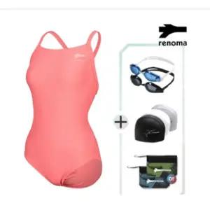 [롯데백화점]레노마 [레노마수영복]여성 매트 솔리드 서포트백 원피스 수영복LS2G807