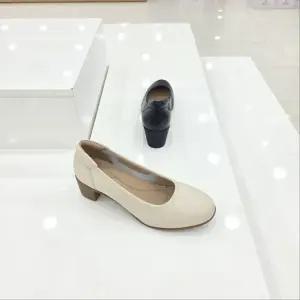 [탠디]by미셸 x26022 소가죽 소재 4cm굽 기본 패턴 여성 펌프스 구두 cc7_CC