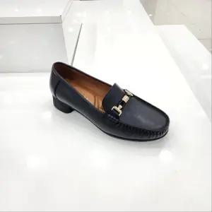 [탠디]by미셸 x23214 소가죽소재 4cm굽 앞 장식 여성 컴포트 로퍼 cc3_CC