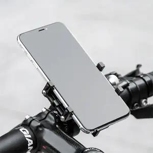 699-BK 아이폰17/16/15 갤럭시 S26/S25/S24 지플립7/6/5/4 자전거 오토바이 장착 스마트폰 거치대