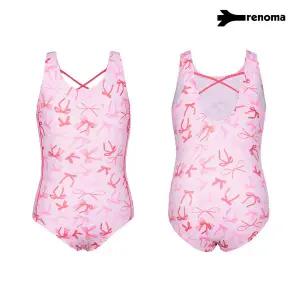 [롯데백화점]레노마 여아리본U백원피스수영복 핑크 GS2F804_PK
