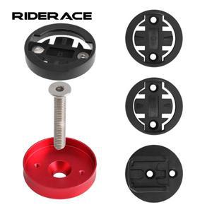 Garmin Edge Bryton 스톱워치 속도계 마운트 브래킷 스템 탑 캡 MTB 도로 자전거 액세서리 용 컴퓨터 홀더