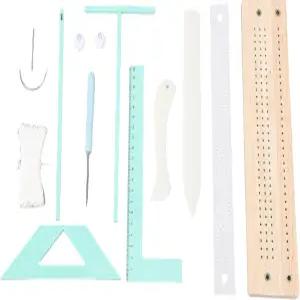 Respicefinem 제본 도구 세트 전문가용 공예 키트 휴대용 스크랩북 용품 (다이어리 앨범 저널 제작