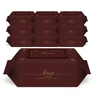 85g고평량 시그니앙 루쥬 10팩 캡형 엠보 66매 아기물티슈