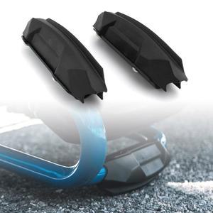 2PCS 25mm 모터사이클 엔진 범퍼 가드 크래시 바 블록 프로텍터 슬라이더 프레임 보호 고무 커버 R1250GS R1200GS ADV 어드벤처 G310GS용