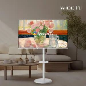 [와이드무빙뷰] 화이트에디션 삼탠바이미 클래식 셋트 109cm(43인치) UHD 4K 스