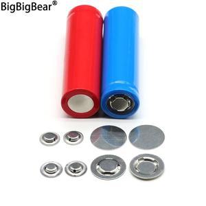 10 1000pcs 18650 배터리 스폿 용접 캡 대체 전극 팁 포지티브 액세서리 네거티브 플랫 가스켓