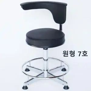 [하프클럽/셀러허브]쿠션의자 등받이 고정형 검정색 원형7호 C7