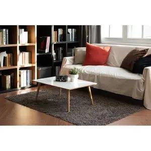 [하프클럽/셀러허브]이지심플 테이블 테이블 원목화이트 800