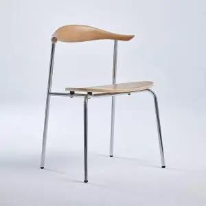 [하프클럽/셀러허브]인테리어의자 스틸 디자인 체어 F514 2colors