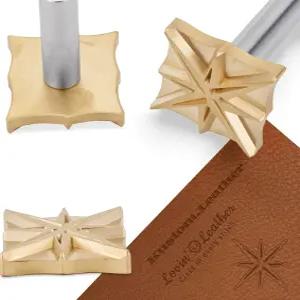 맞춤 가죽 스탬프 - 작업을 위한 황동 엠보싱 글자와 디자인이 포함된 수작업 브랜딩 공예가 DIY 및