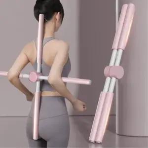 잔솔 십자봉 라운드숄더 허리 목스트레칭기구 굽은등 YnH9+5Icu