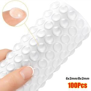 새 자체 접착식 댐퍼 버퍼 원형 투명 캐비닛 도어 범퍼 실리콘