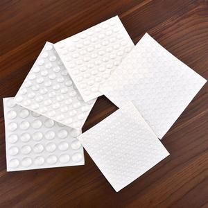 도어 스티커 붙여 넣기 실리콘 쿠션 캐비닛 소음기 고무 매트 가구 충돌 방지 미끄럼 입자