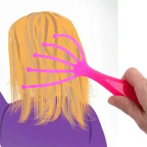 머리 마사지기 안마기 헤드긁개