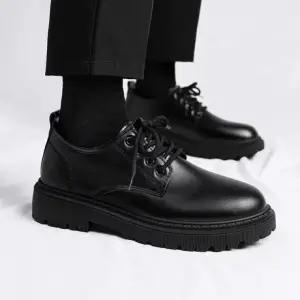 모던 베이직 레더 무광 더비슈즈 남성 구두 ZG-ATM09