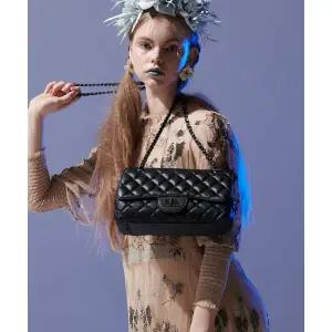 매장정품 STUDIO SAERA 소가죽 퀼팅백 H13H363 흑니켈