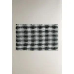 [ZARA] 자라 와플 니트 스트럭처 욕실 발매트 - 네이비 3685571