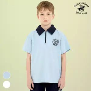 [폴로클럽] 다이얼반집업반팔티셔츠