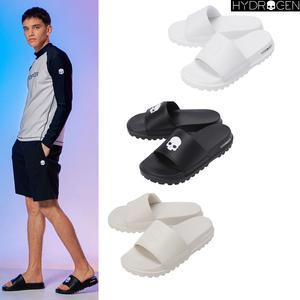 [AK플라자] [하이드로겐] 60%세일 남성 여성 여름 스컬 슬리퍼 H31D1SE904 3종