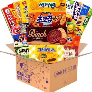 치바리아 학교 사무실 회사 탕비실 과자 간식 세트