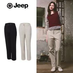 JEEP 26SS 여성 코튼 블렌디드 팬츠 2종