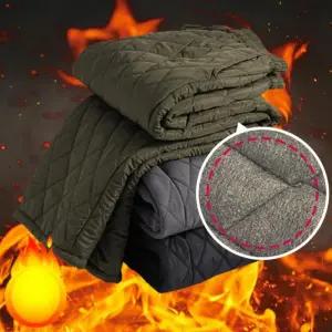 [옷자락]남자 여자 한겨울 따뜻한 보온성 좋은 기모 패딩 일자 팬츠