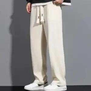 [옷자락]남성 겨울 따뜻한 기모 골덴 밴딩 허리팬츠