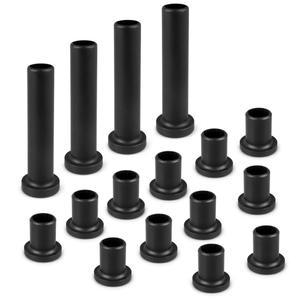 블랙 프론트 하부 제어 A 암 부싱 키트 16PCS 폴라리스 스포츠맨 335 400 400L 450 500 570 800 1 2018