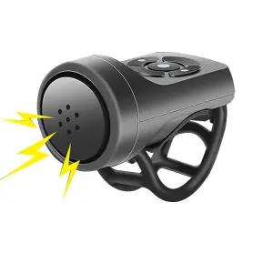 자전거 경적 용 시끄러운 벨 전기 스쿠터 강력한 초인종 MTB 액세서리 USB 충전 가능