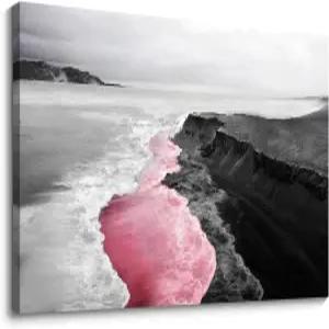 선셋 시스케이프의 YCprimer 캔버스 월 아트 트로피컬 비치 흑백 그림 프린트 홈 오피스 침실 거실 욕실