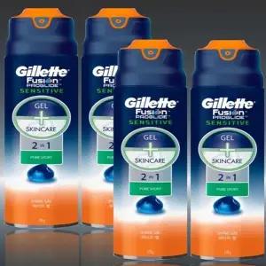 질레트 면도젤 170g4개 면도크림 쉐이빙젤 x3SET(SH)