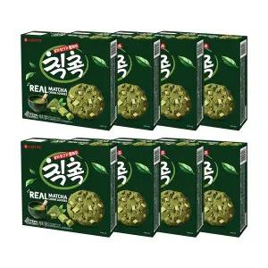 [롯데웰푸드]칙촉 말차 180g x8개