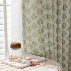 드레이프팔레트 - 거실 침실 식당용 린넨 혼방 핀치 주름 커튼 조명 필터링 2 패널 세트 럭셔리하고 모던한