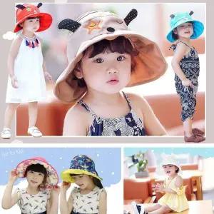 포엘 러블리 아동모자 유아 돌돌이모자 비치모자 여행모자 썬캡