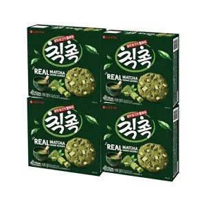 [롯데웰푸드]칙촉 말차 180g x4개