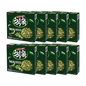 [롯데웰푸드]칙촉 말차 180g x10개