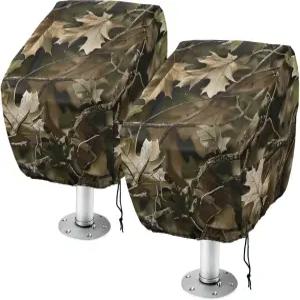 2팩 등급의 방수 보트 시트 커버를 위한 자클레이 데드 트리 가지 - 야외용 23 x 21 24 인치 의자 전신