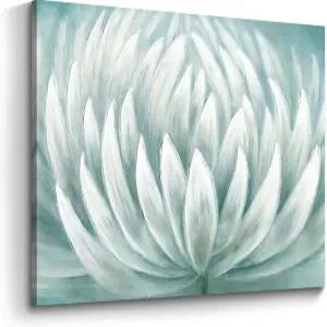 침실 캔버스 벽 아트 플라워 추상적인 흰색 꽃 그림 장식 현대 개화 거실 욕실 텍스처 연꽃 식물 프린트