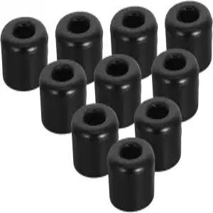 초보자를 위한 쿼드 스케이트용 PU 충격 흡수 쿠션 10pcs 블랙 더블 로우 디자인 스케이트보드 안정성 및