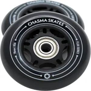 립서프 캐스터 보드 립스틱 웨이브 또는 크레이지 카트 휠 교체용 플럭스 2 76mm 85A 베어링 포함 2팩