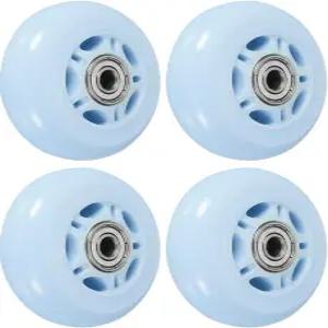 패티킬 70mm OD 인라인 스케이트 휠 베어링 포함 싱글 로우 캐스터 보드 실내 또는 실외용 82A 롤러 교체