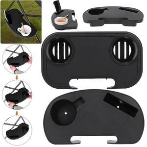 클립온 의자 테이블 휴대폰 트레이 파티오 범용 유틸리티 수영장용 다기능 잔디 사이드 슬롯